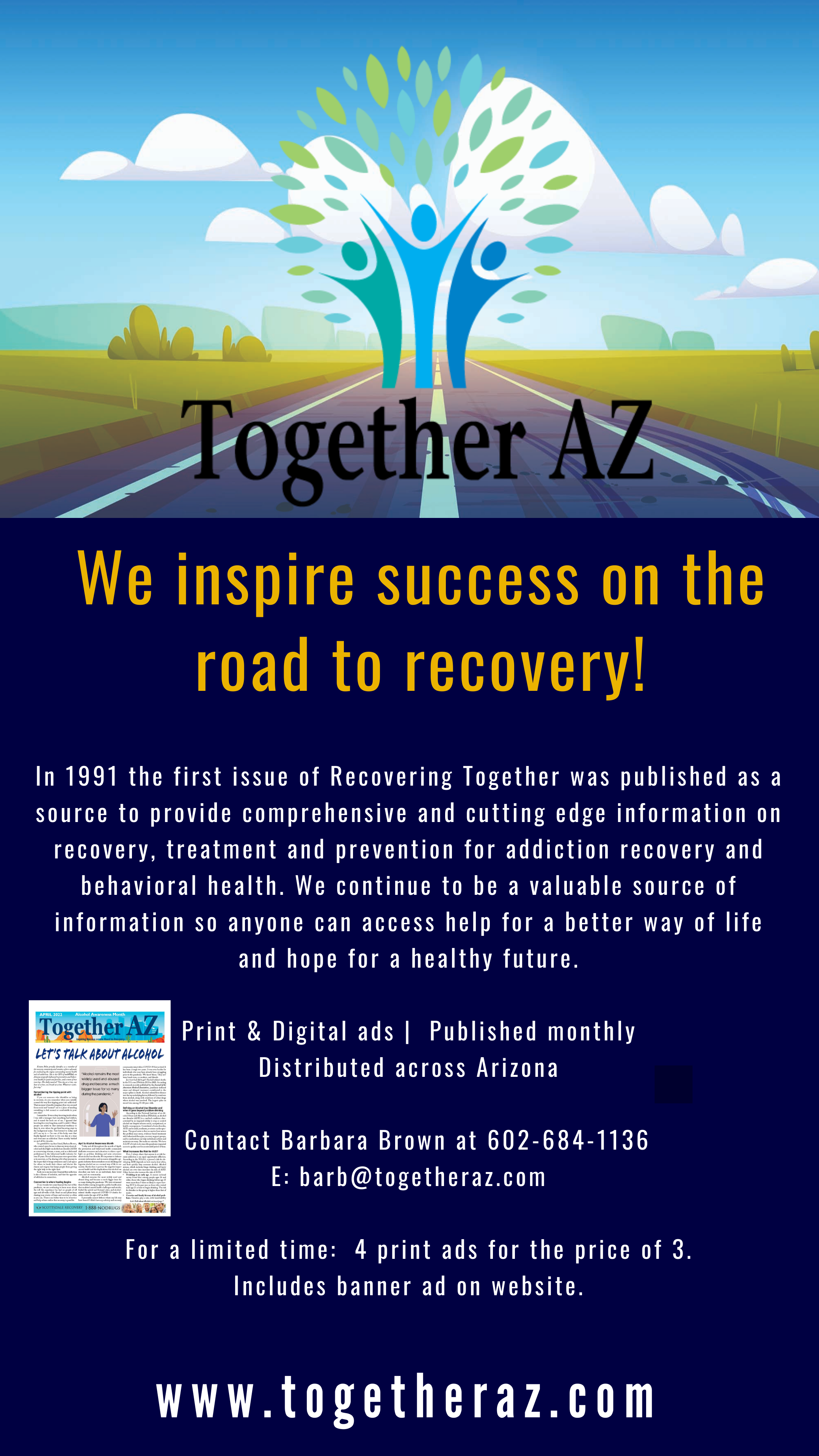 We inspire success on the road to recovery.